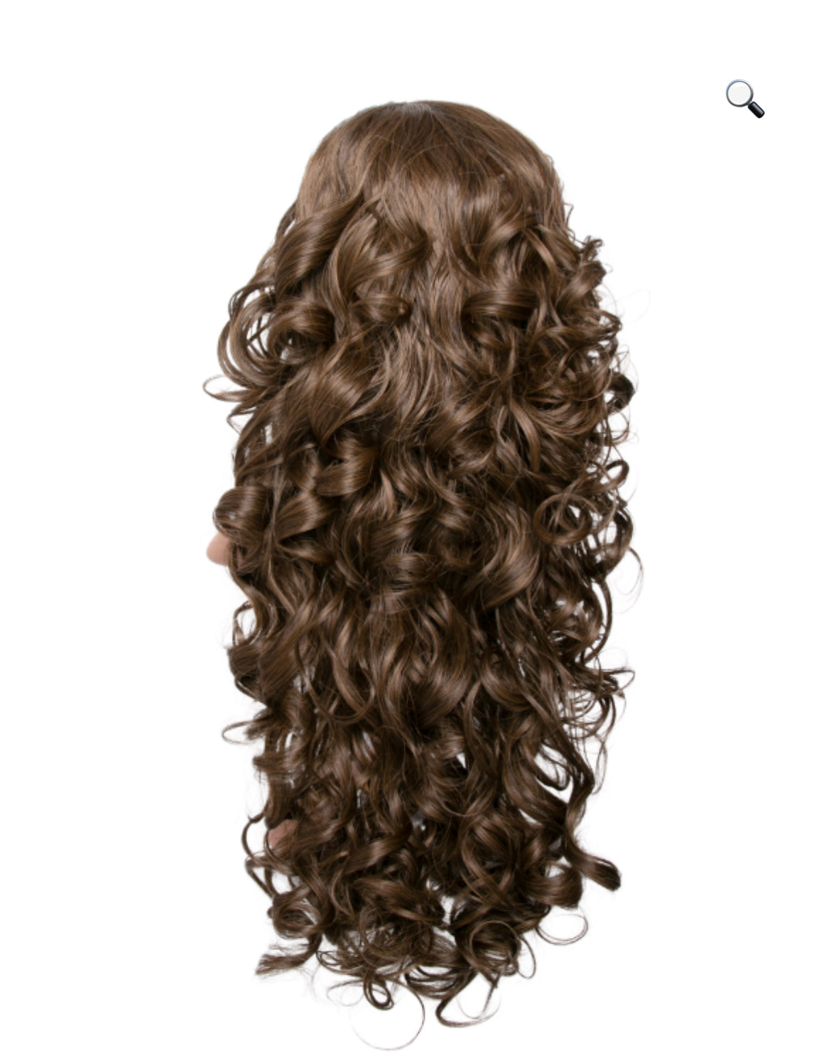 MEGA Half wig curly