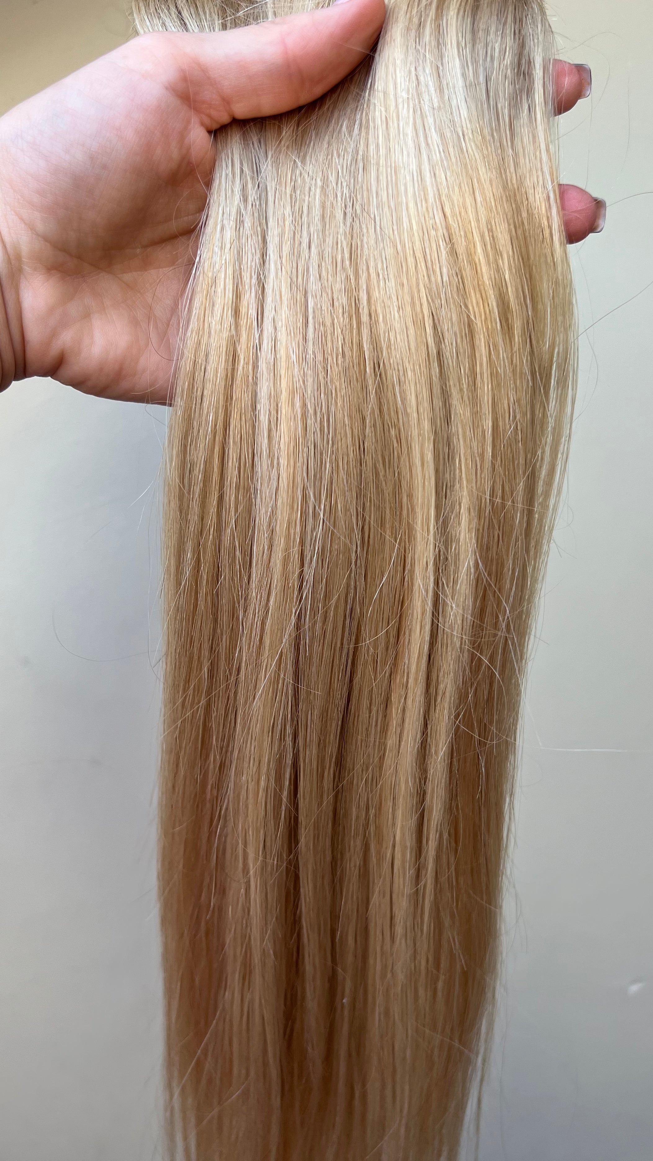 Human hair clip-ins 18”